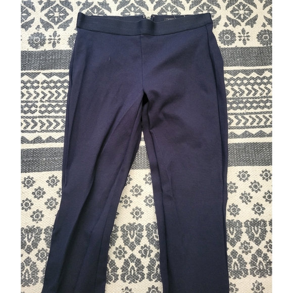 Pixie pant in stretch ponte size 4R navy color legging style pant j crew - Picture 8 of 9